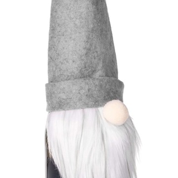 РОЖДЕСТВЕНСКАЯ КРЫШКА ДЛЯ БУТЫЛКИ, Gnome ОДЕЖДА Gnome, 37 СМ РОЖДЕСТВЕНСКАЯ БУТЫЛКА