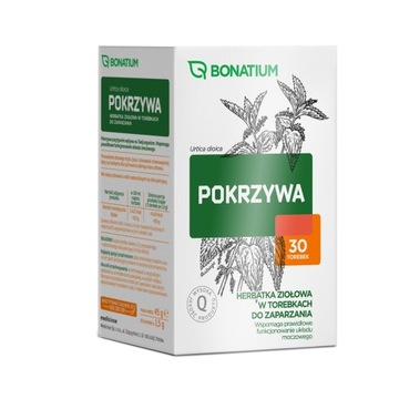 BONATIUM Pokrzywa Herbatka Ziołowa 30 torebek