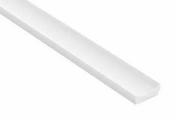 WP002LP Lumio Mardom Panel ścienny biały lakierowany - zakończenie lewe