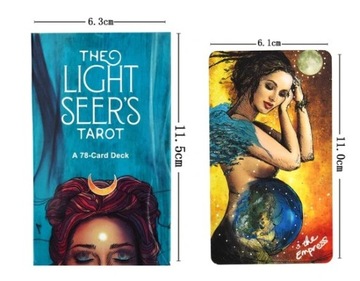 НАБОР ИГРОВЫХ КАРТ ТАРО 78 КАРТ ТАРО СВЕТИЛЬНИКА