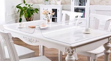 Коврик настольный эластичный коврик 150х120 защитный для стола 1мм