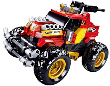 Радиоуправляемые блоки JEEP с ДИСТАНЦИОННЫМ УПРАВЛЕНИЕМ, пульт +LEGO