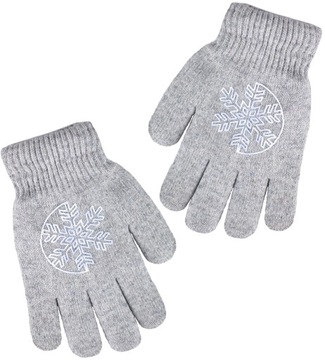 RĘKAWICZKI PIĘCIOPALCZASTE DLA DZIEWCZYNKI RĘKAWICE NOVITI OCIEPLANE 18