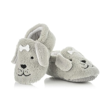 ТЕПЛАЯ ОБУВЬ ДЛЯ МАЛЫШОВ СОБАК 6-12 МСК