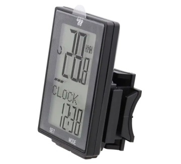 БЕСПРОВОДНОЙ РЕГИСТРАТОР ВЕЛОСИПЕДА С ПОДСВЕТКОЙ 15 FUN, ЧЕРНЫЙ