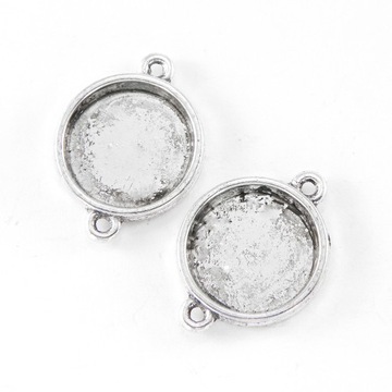 Łącznik Kaboszon Stop Metalu 26x19x3.5mm 5szt