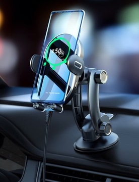 Индукционное зарядное устройство для держателя телефона 15W QC3.0