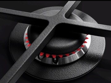 Кухня с газовой варочной панелью Amica CCES 37219X FUSION