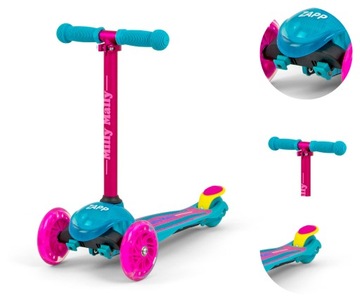 Самокат Milly Mally Zapp Розовый