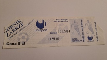 GÓRNIK ZABRZE - POLONIA WARSZAWA 18-10-1997