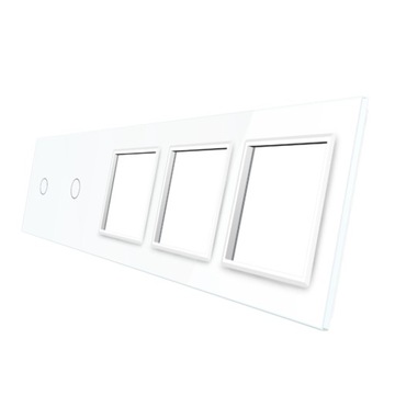 LIVOLO PANEL 5 MODUŁY 1+1+G+G+G DO WŁĄCZ I GNIAZ B