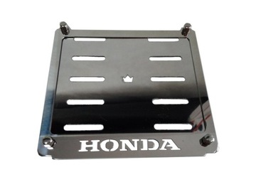 ХРОМИРОВАННАЯ МЕТАЛЛИЧЕСКАЯ РАМКА НОМЕРНОГО ЗНАКА HONDA