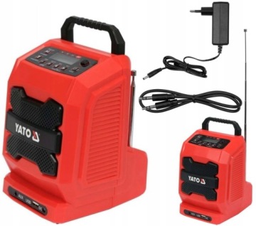 YATO RADIO BUDOWLANE AKUMULATOROWO SIECIOWE 18V
