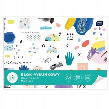 INTERDRUK SZKOLNY BLOK RYSUNKOWY DUŻY A3 PAPIER