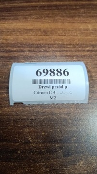 CITROEN C4 DVEŘE PRAVÝ PŘEDNÍ LAK EKQD