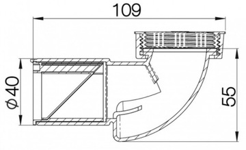 Сифон для умывальника PURUS DRY