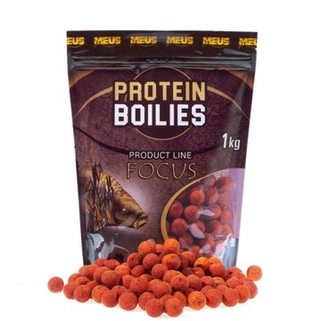Kulki Zanętowe Focus 18mm Guma Balonowa 1kg Meus