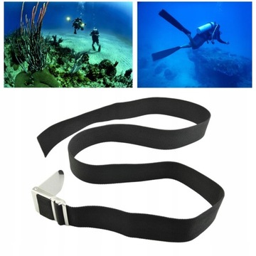 Balast nurkowy Sprzęt do sprzączek do pasów do nurkowania z pasem 203 kg