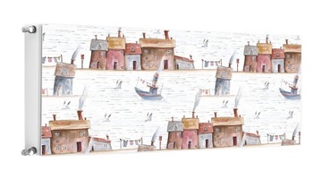 MAGNES MATA MAGNETYCZNA NA KALORYFER 140x60 MIASTO FOTOTAPETA