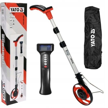ИЗМЕРИТЕЛЬНОЕ КОЛЕСО YATO DOMETER ЦИФРОВОЙ ЖК-ДИСПЛЕЙ + СУМКА YT-71655