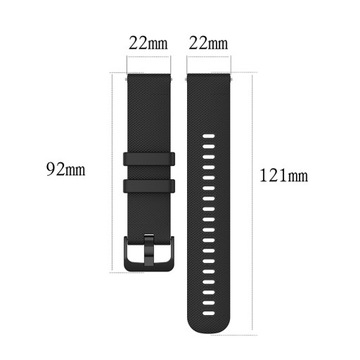 PASEK OPASKA DO XIAOMI HAYLOU SOLAR LS05 CZARNY