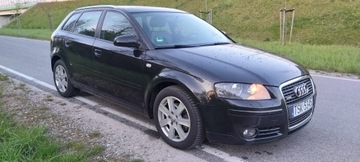 Audi A3 8P Hatchback 3d 2.0 TDI PD 140KM 2006 Audi A3 2.0 TDI Sportback 140KM DPF S line Sportpaket 2006r zarejestrowany