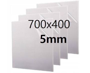 PLEKSI PLEXI PLEKSA PLEXA płyta na wymiar mleczna opal 70cm x 40cm x 5mm