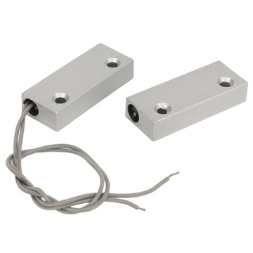 10W magnetyczny kontaktron ze stopu cynku reagujący NC drzwi okno czujnik