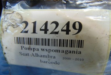 SEAT ALHAMBRA FACELIFT 1.9TDI ČERPADLO SERVA