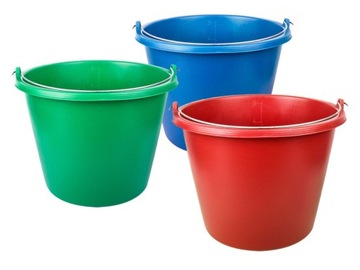 WIADRO WIADERKO GOSPODARCZE BUDOWLANE KOLOR 5L