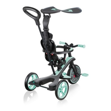Велосипед 4в1 Globber Explorer Trike мятного цвета