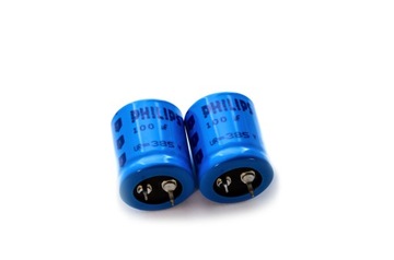 Kondensator el. 100uF 385V PHILIPS ~ 400V LL 5szt.