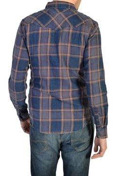 МУЖСКАЯ РУБАШКА WRANGLER PURPLE PENNANT S