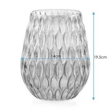 AmeliaHome LED УКРАШЕНИЕ МАДРИД синий 14x19см