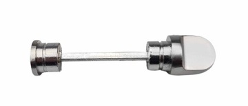 POKRĘTŁO BLOKADA WC DO KLAMKI SATYNA DO SZYLDÓW ŁAZIENKOWYCH