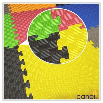 MATA do ĆWICZEŃ PIANKOWA 1m² GRUBE PUZZLE PIANKOWE na PODŁOGĘ XXL 1,5 cm
