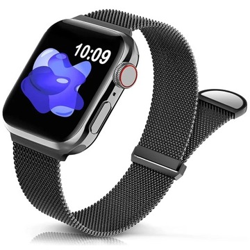 BRANSOLETA STALOWA DO APPLE WATCH 9 8 7 SE 6 5 4 3 2 1 49 45 44 42 mm ULTRA