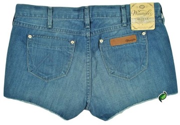 WRANGLER spodenki BLUE short jeans OLIVIA _ W28