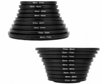 Адаптер фильтра Кольцо 55 мм-62 мм 55-62
