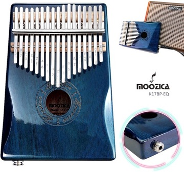 PROFESSIONAL KALIMBA ELEKTRYCZNA Moozica 17 Key UK