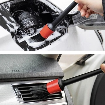 НАБОР ЩЕТОК ЩЕТКИ ДЛЯ ЧИСТКИ АВТОМОБИЛЕЙ, ДЕТЕЙЛИНГА ДИСКОВ и т.п. 5 шт.