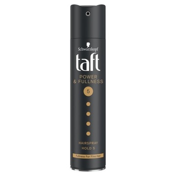 Taft Power&Fullness 5 Lakier do włosów 250ml