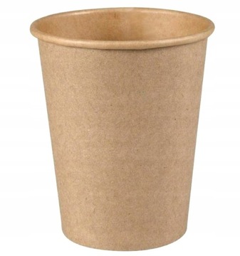 KUBKI papierowe ekologiczne KRAFT eko 300ml 50szt