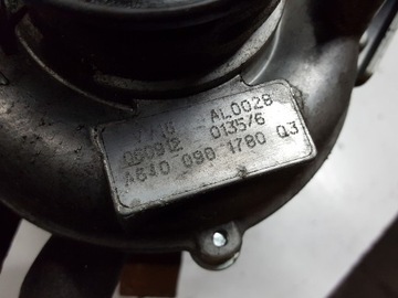 MERCEDES B A TŘÍDA W245 W169 2.0 CDI TURBO TURBÍNA