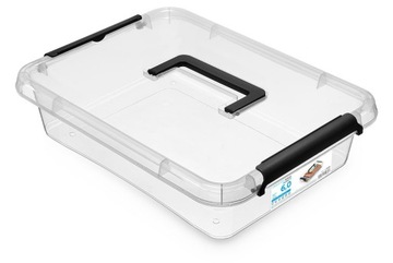 PUDEŁKO POJEMNIK BOX Z RĄCZKA DO PRZENOSZENIA 6L