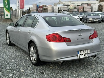 Infiniti G G37 Sedan Facelifting 3.7 V6 320KM 2013 Infiniti G37 3.7 V6 24V 320KM 2013r kamera, FV23%, zdjęcie 7