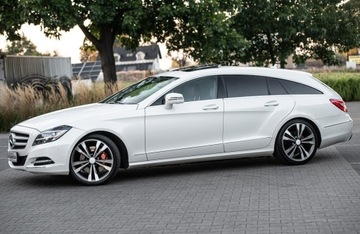 Mercedes CLS W218 Shooting Brake 350 CDI BlueEFFICIENCY 265KM 2013 MB CLS 350 cdi 265PS Shooting Brake 4-matic FUL OPCJA Biała Perła Efektowny, zdjęcie 25