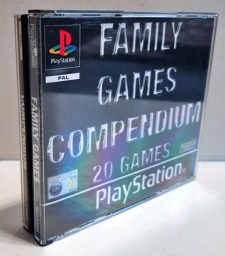 Семейные игры Сборник игр 20 в 1 PSX DB+/-BDB ДИСКИ