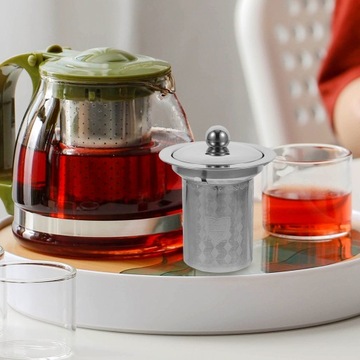 Сетчатый фильтр для чайника, фильтрующая вставка для заварки, 2 шт.