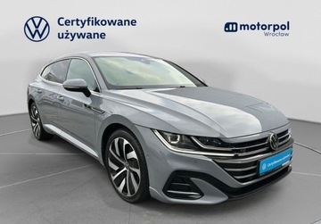 Volkswagen Arteon Fastback Facelifting 2.0 TDI 200KM 2021 Volkswagen Arteon R-Line Pakiety, GPS, Kamera 360, Hak, Digital, ACC, Fot, zdjęcie 13